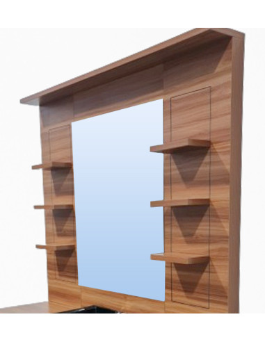 Muebles de Barbería Conjunto de Estaciones de Trabajo y Mostradores