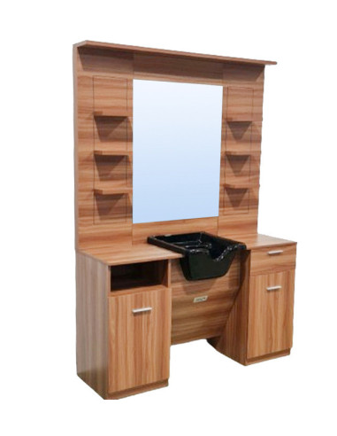 Muebles de Barbería Conjunto de Estaciones de Trabajo y Mostradores