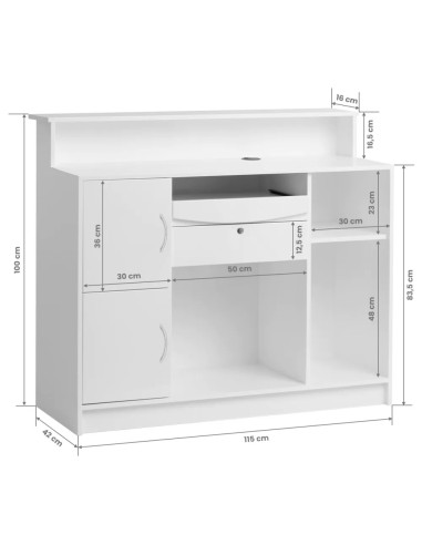 Gabbiano Recepción G26S Blanco