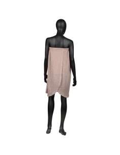 Peleryna frotte beżowa nr 25