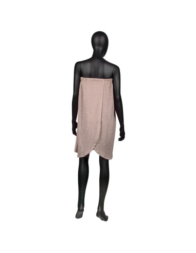 Peleryna frotte beżowa nr 25 