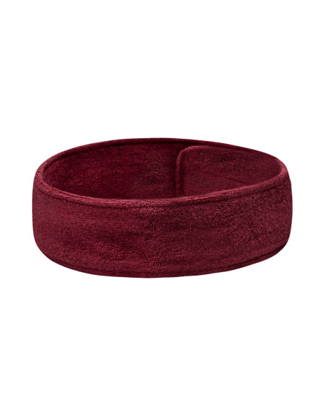 Opaska frotte bordowa 