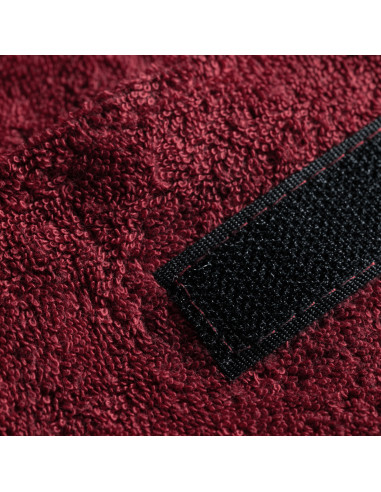 Opaska frotte bordowa