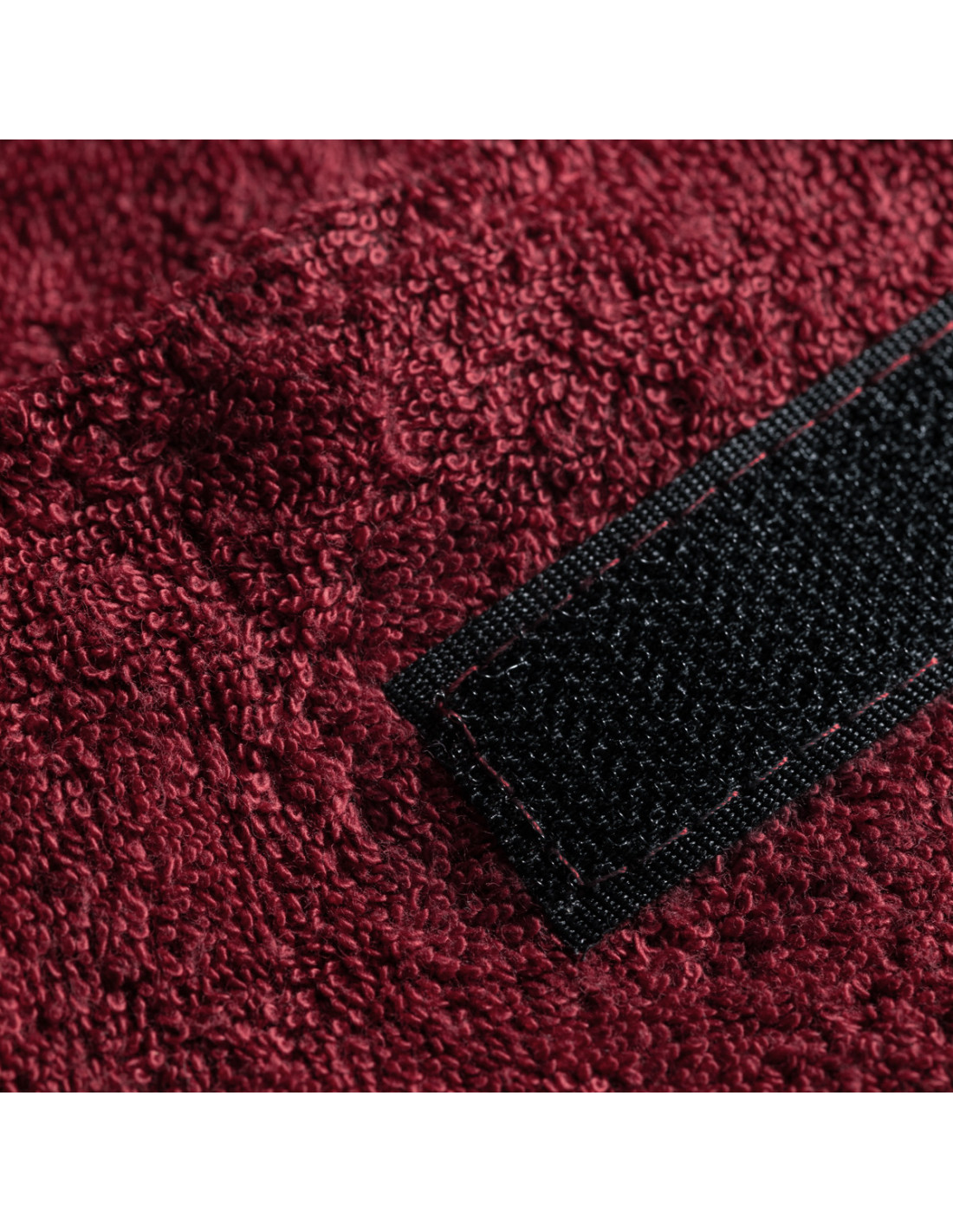 Opaska frotte bordowa 