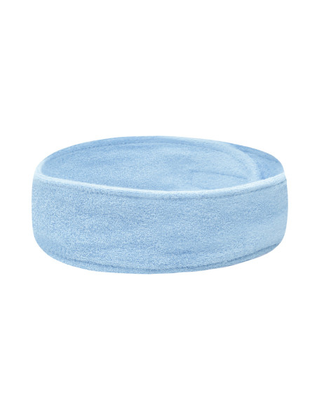 Opaska frotte niebieska 