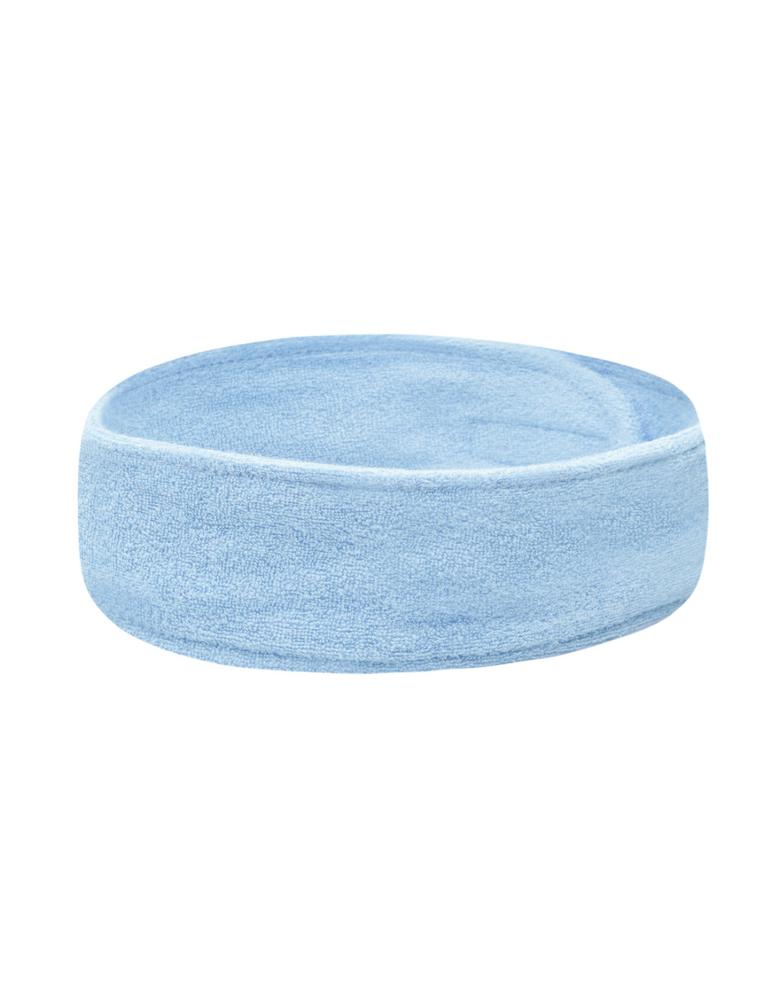 Opaska frotte niebieska 