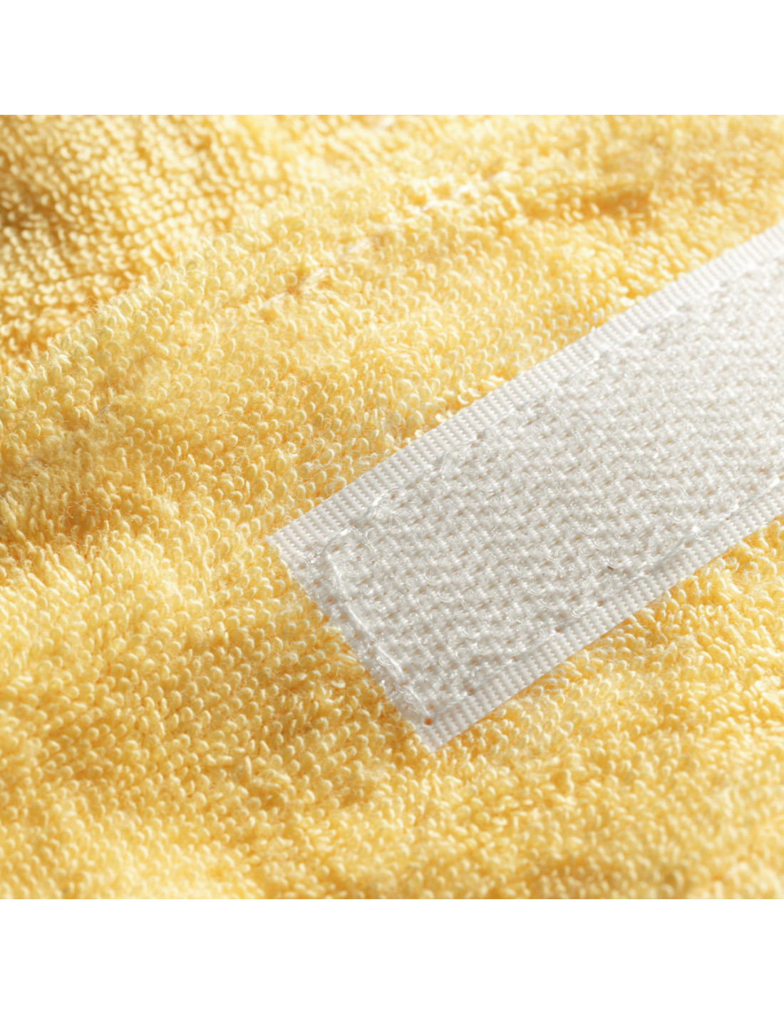 Opaska frotte żółta 