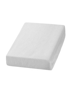 Prześcieradło frotte białe