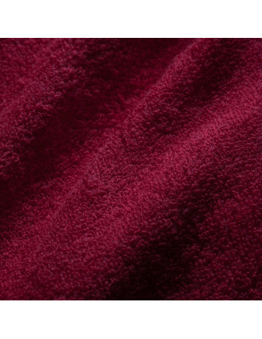 Prześcieradło rubs bordowe 