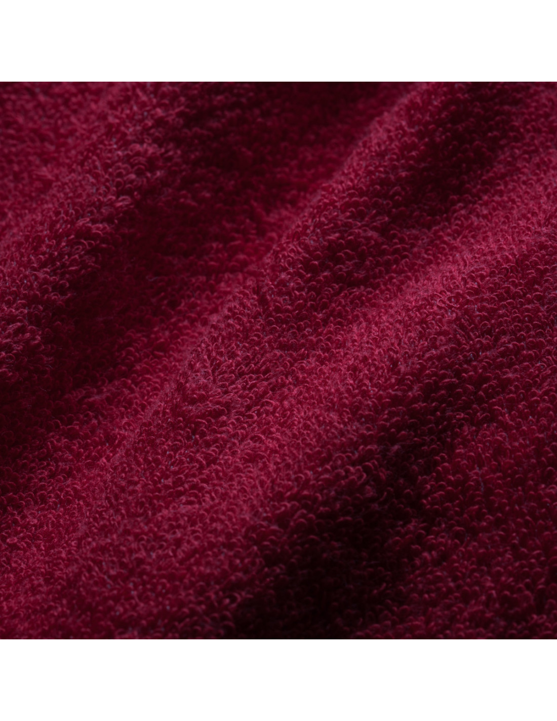 Prześcieradło frotte bordowe 