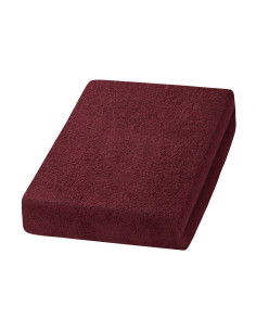 Brown terry cloth sheet