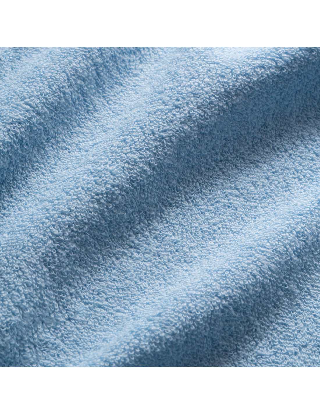 Prześcieradło frotte niebieskie 