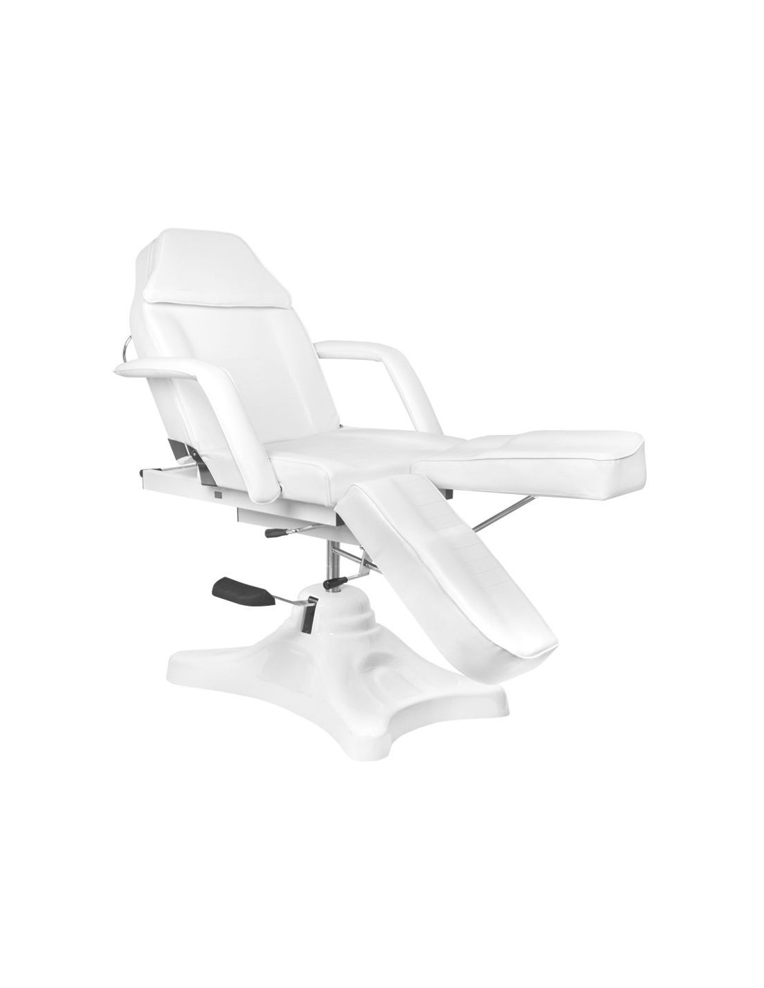 Fotel kosmetyczny hyd. A 234C pedi biały 