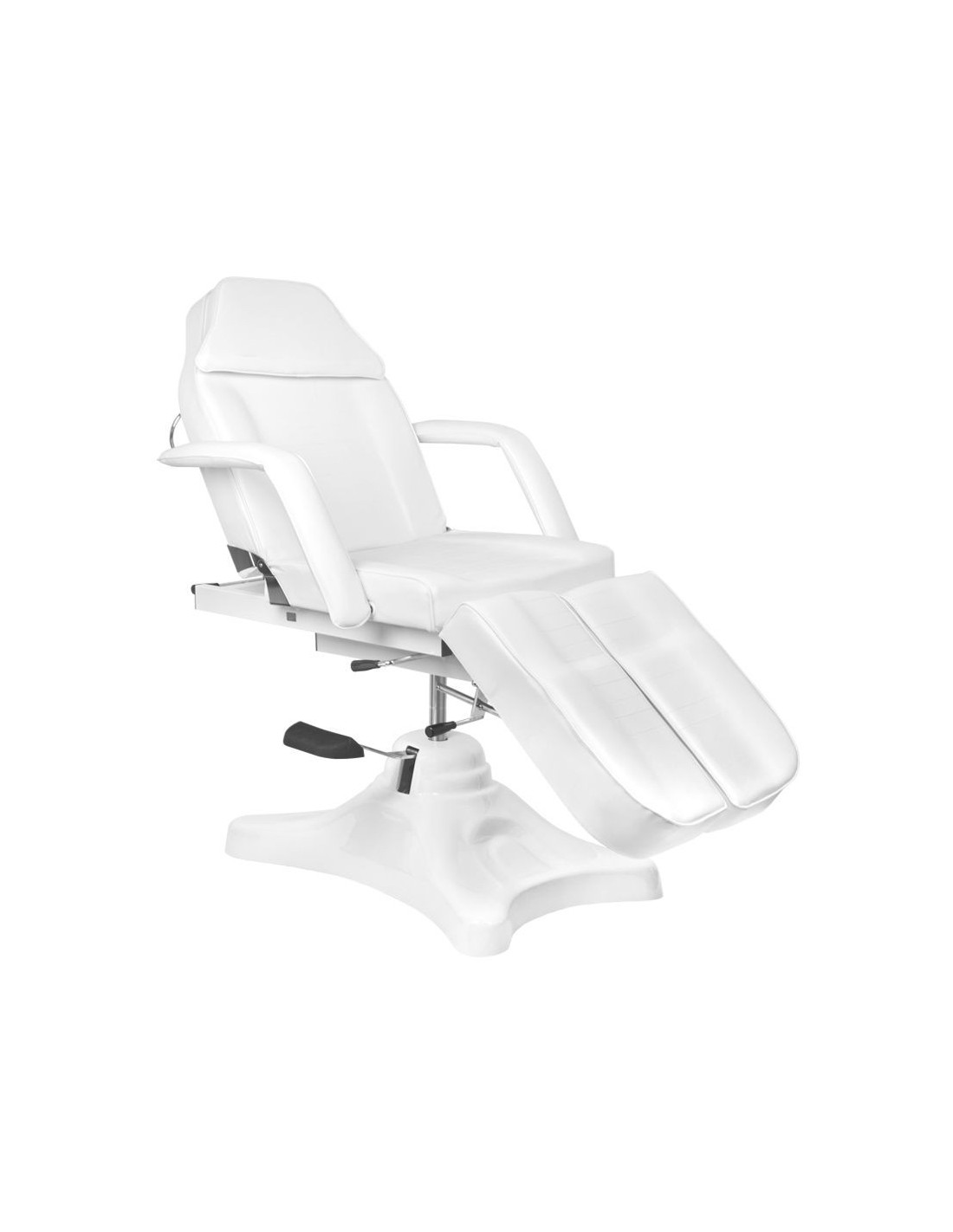 Fotel kosmetyczny hyd. A 234C pedi biały 