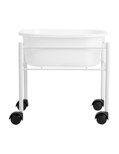 Brodzik do pedicure biały prosty 