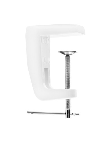 Uchwyt do blatu do lampy lupy biały 