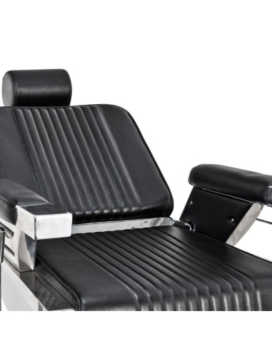 Steel Vintage Pro Barber chair – Industrial Style & Stainless Steel Strength 