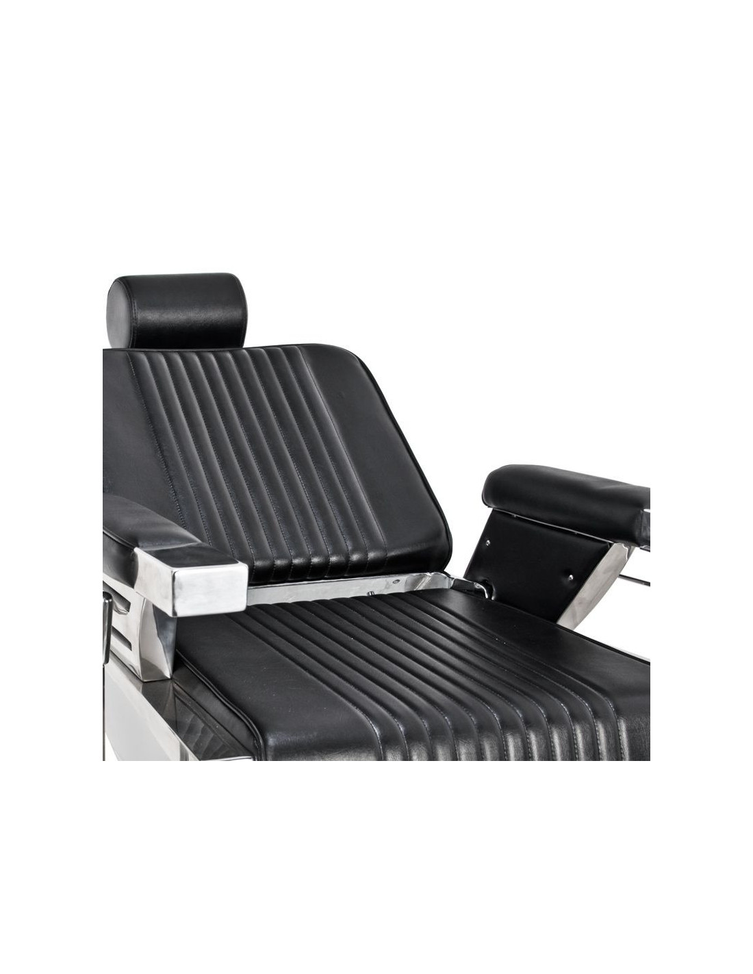 Fauteuil Barbier Steel Vintage Pro – Style Industriel & Solidité Inox 