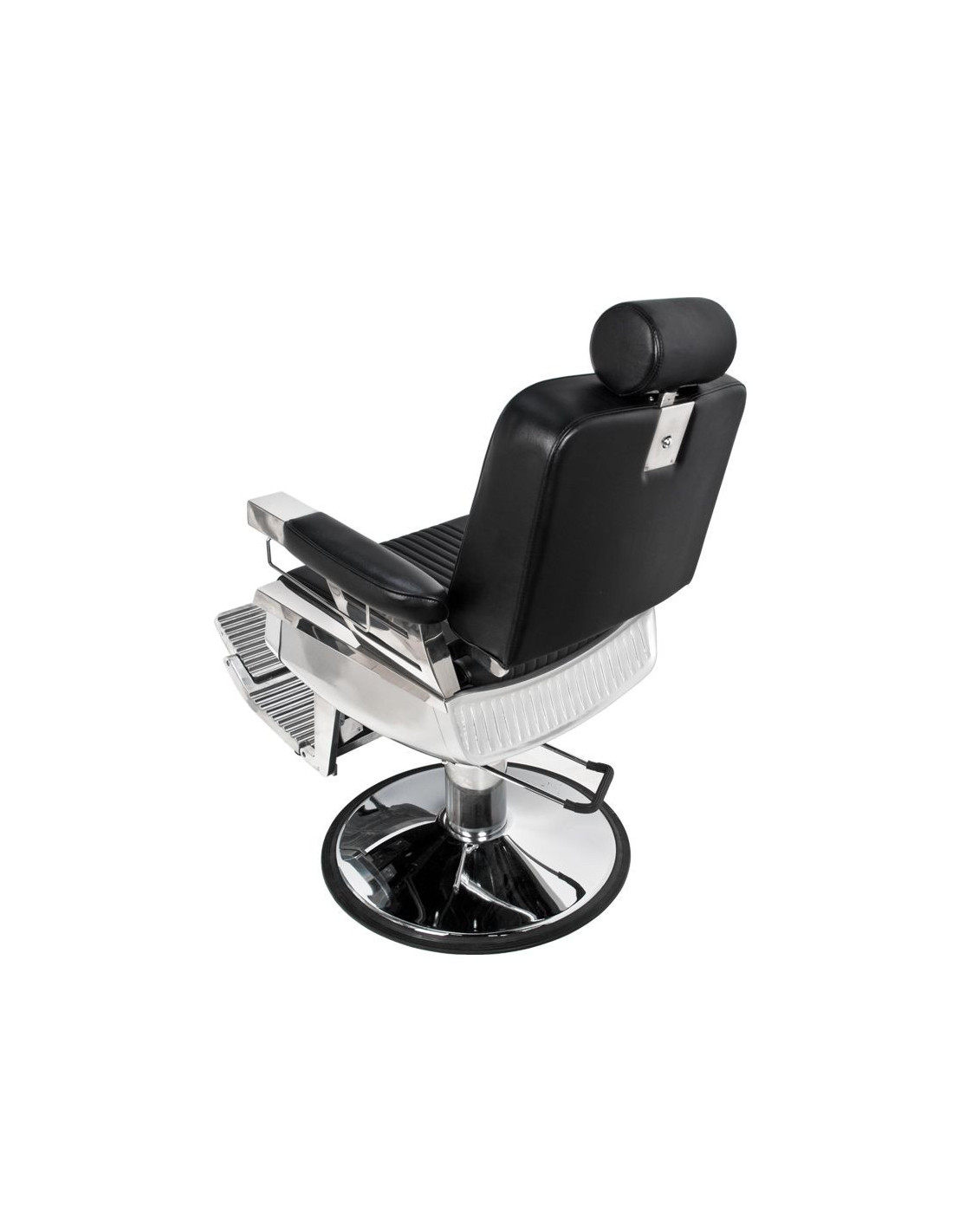 Fauteuil Barbier Steel Vintage Pro – Style Industriel & Solidité Inox 
