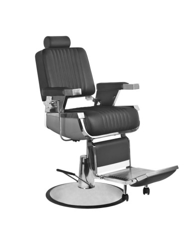 Steel Vintage Pro Friseurstuhl – Industrieller Stil & Edelstahlstärke