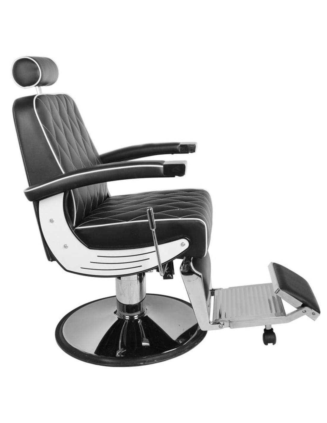 Imperial Black Barber Chair – Profesjonalny design i nowoczesna elegancja