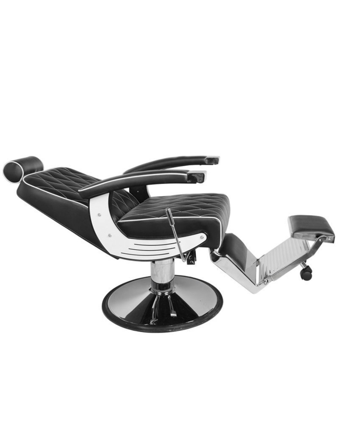 Imperial Black Barber Chair – Profesjonalny design i nowoczesna elegancja