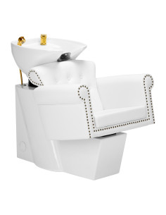 Bacia de Shampoo para Cabeleireiros Berlin Ouro Branco