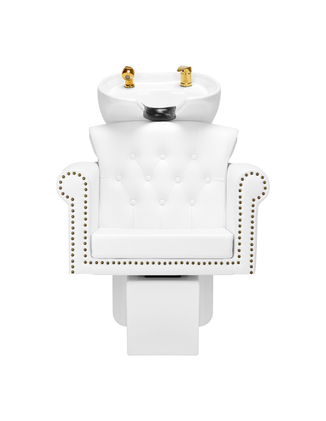 Gabbiano myjnia fryzjerska Berlín złoto biała 