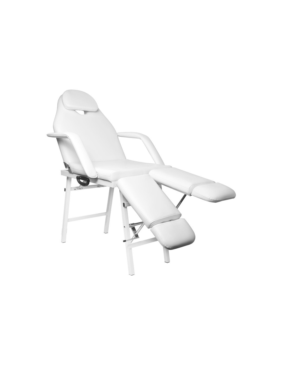 Fotel kosmetyczny składany P270 pedi biały 