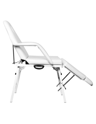 Fotel kosmetyczny składany P270 pedi biały 