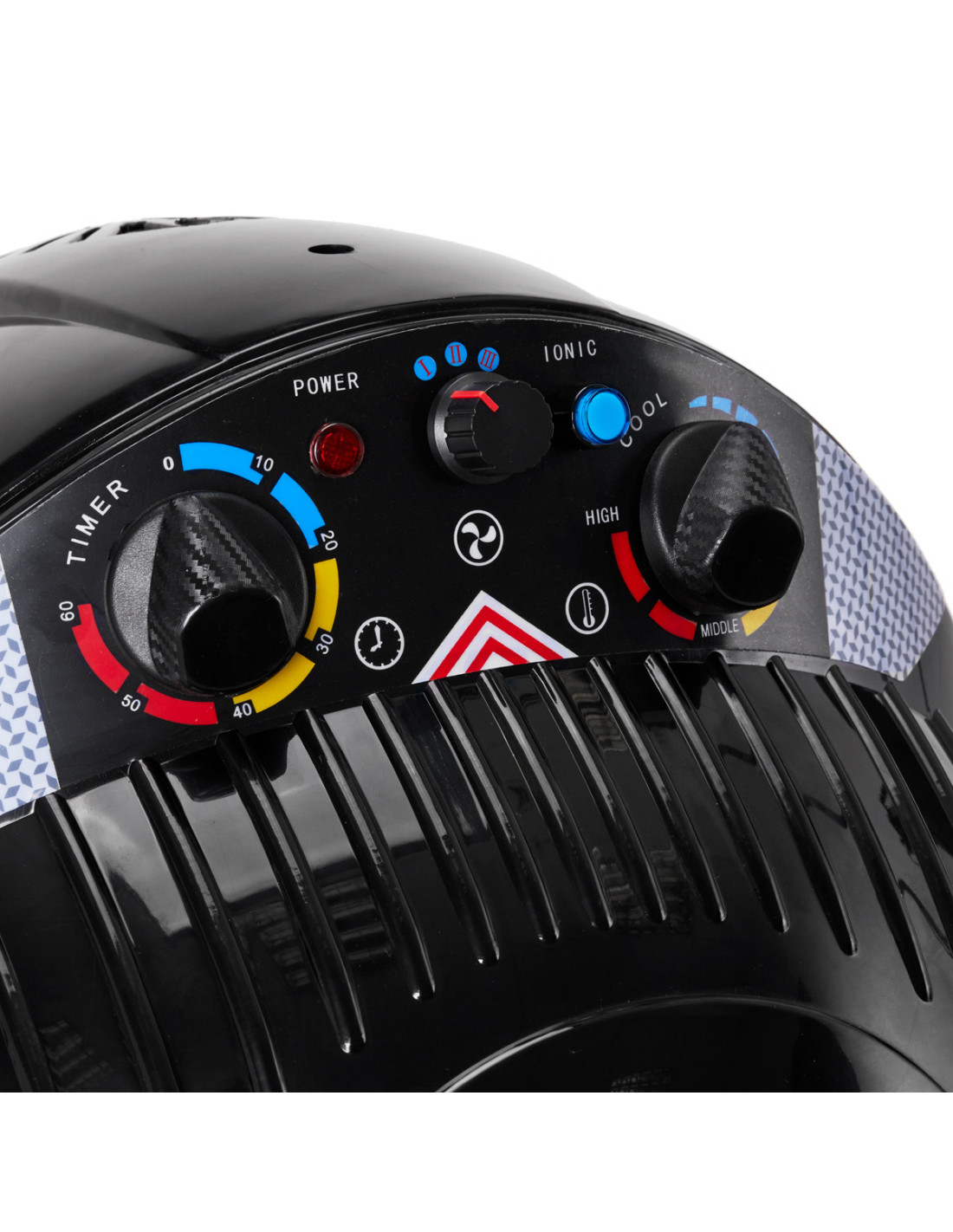 Gabbiano suszarka stojąca Centurion LVI-203S trzy prędkości ionic czarna 