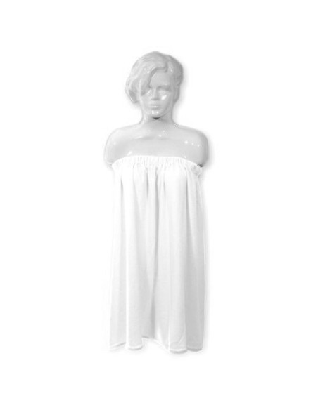 Peleryna frotte biała 