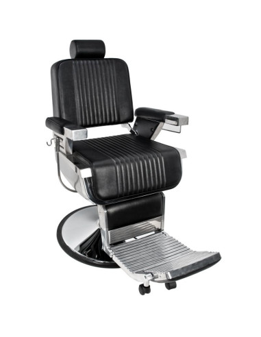 Steel Vintage Pro Barber chair – Industrial Style & Stainless Steel Strength 