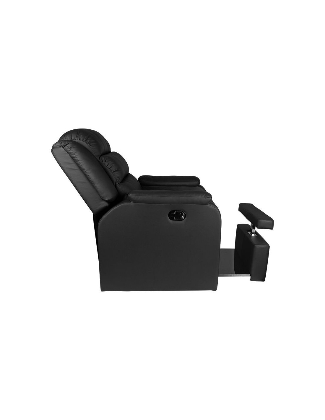 Fotel spa do pedicure Hilton czarny 