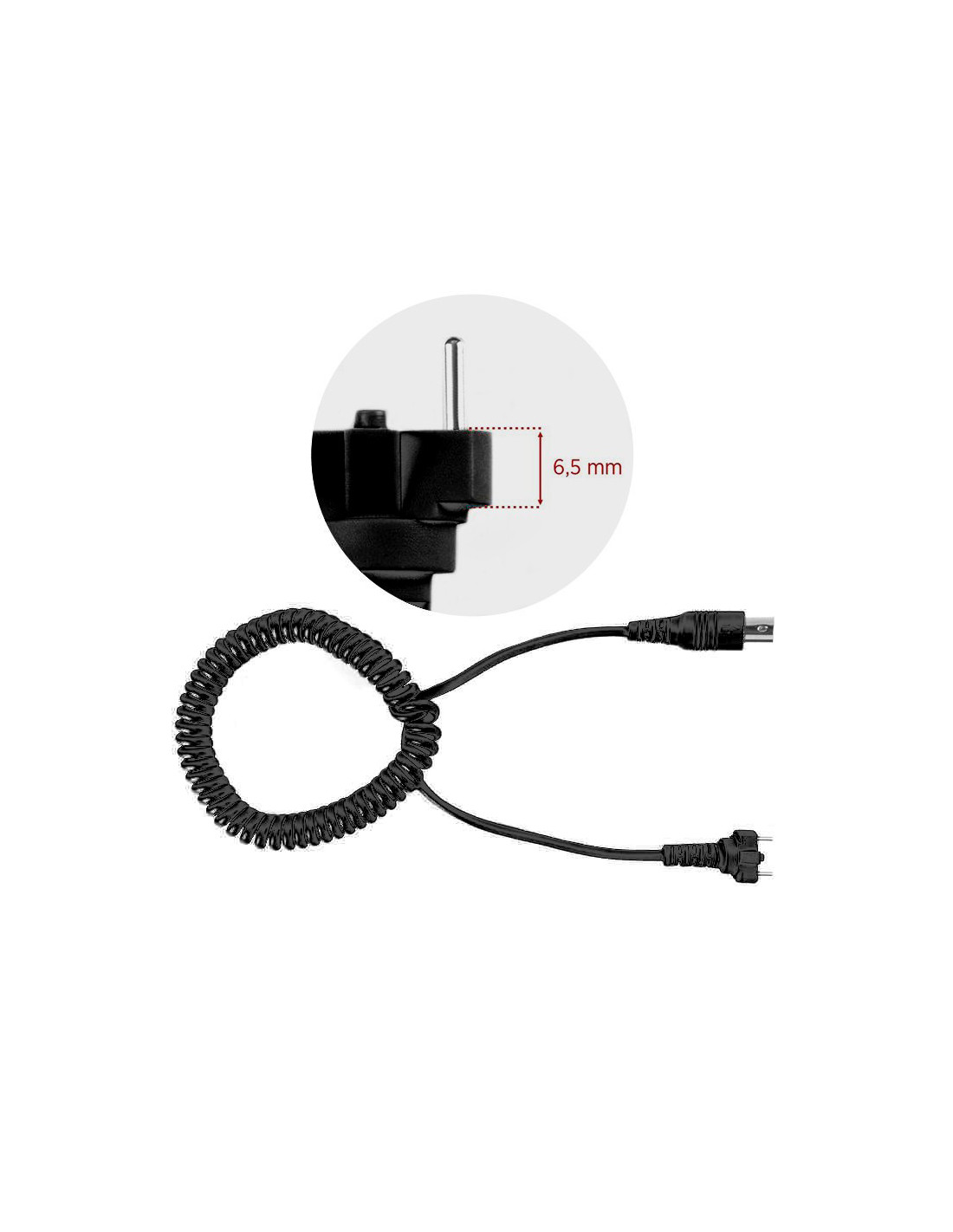 Saeyang cable for glowing Marathon SDE-H200, SDE-SH300S, SDE-SH30N, SDE-M33E, SDE-M40ES czarny 