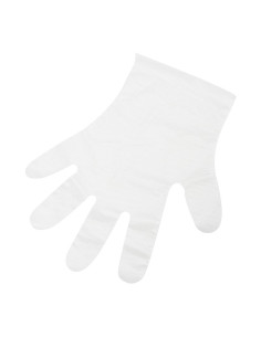 Disposable aluminum foil gloves 100 pcs 6 g 26 x 24 standard