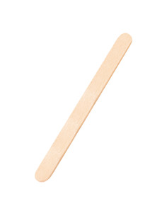 Medium wooden spatula 114 x 10 x 2 mm - 100 pieces
