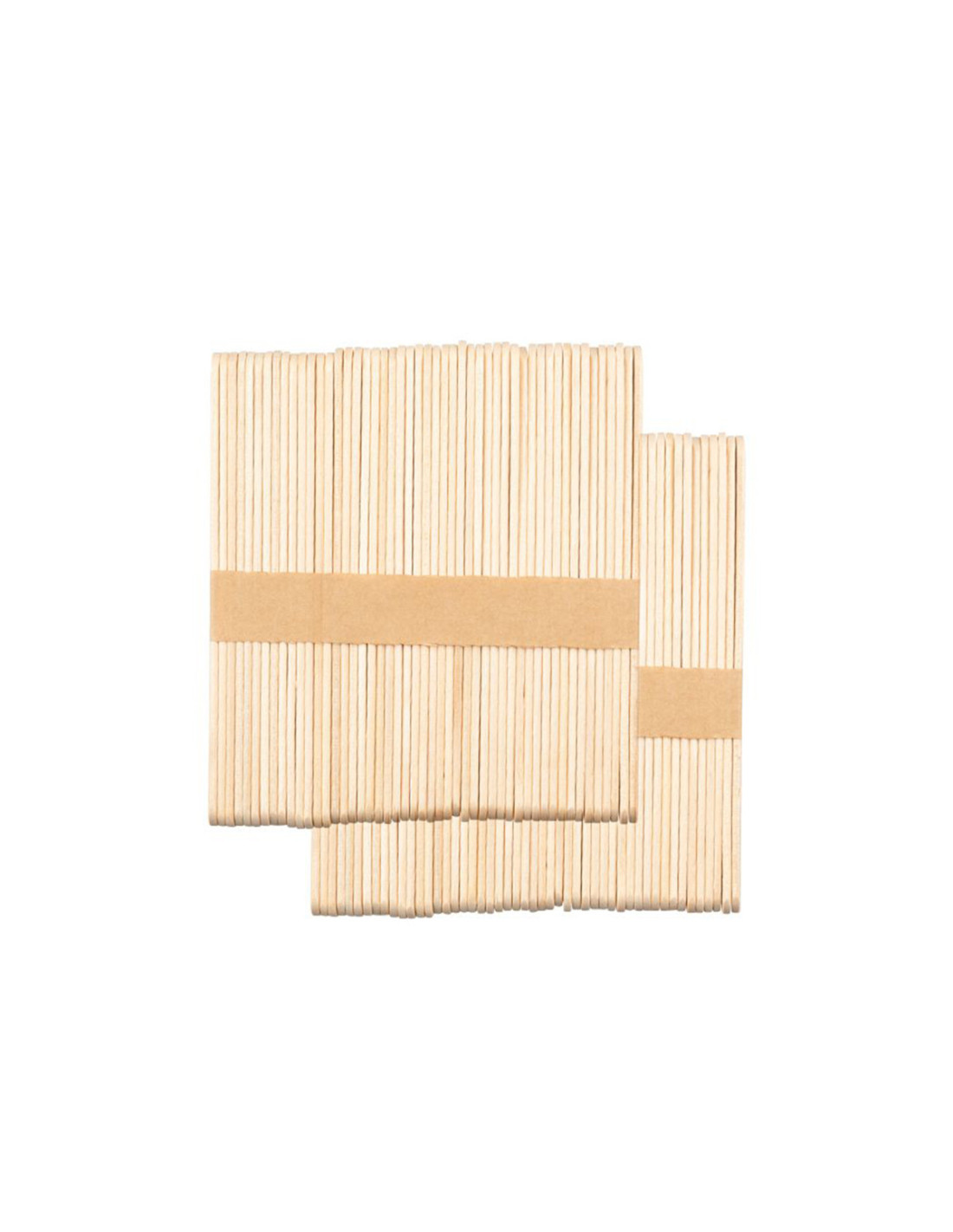 Szpatułka drewniana średnia 114 x 10 x 2 mm - 100 pieces 