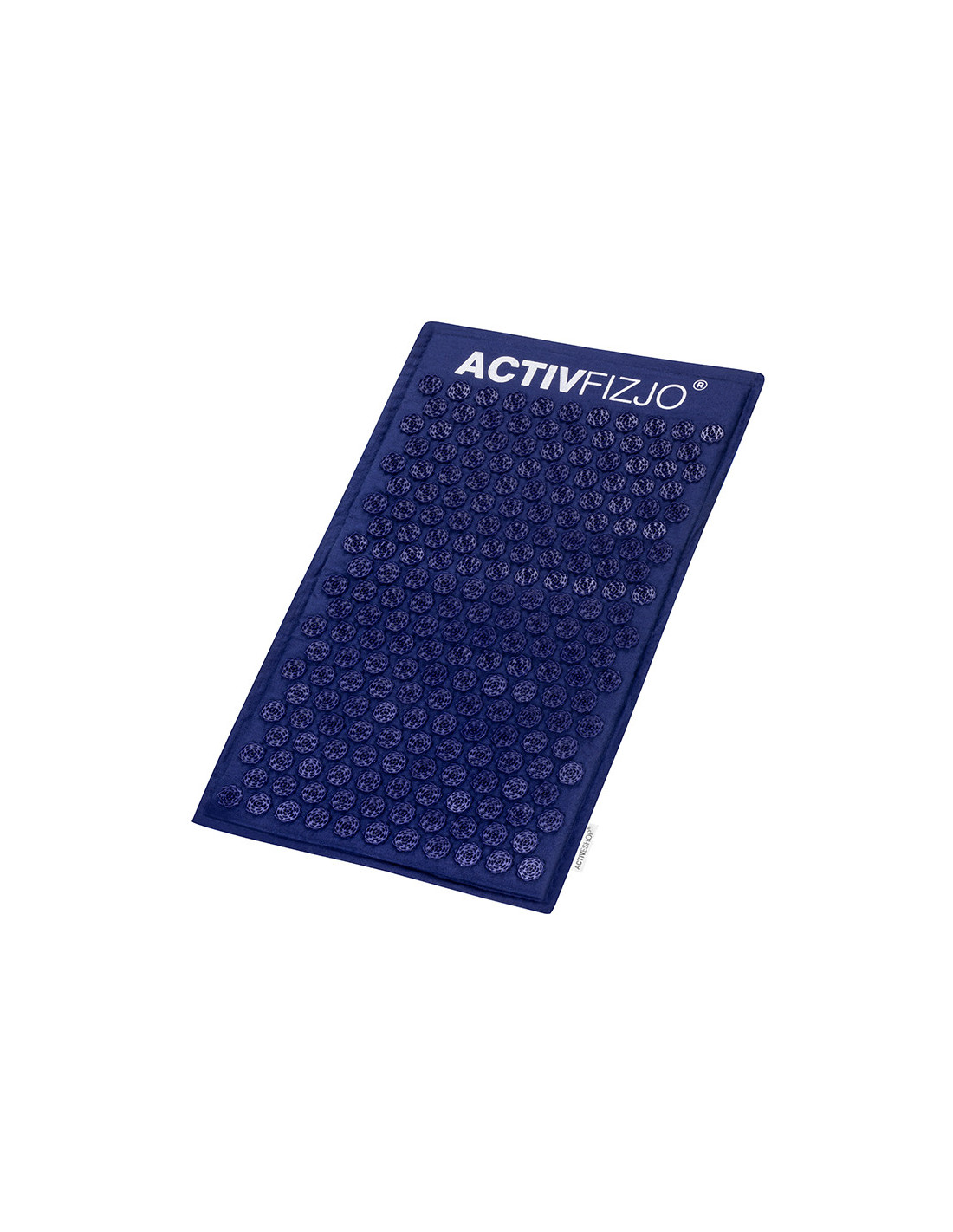 Mata do akupresury ActivFizjo premium natural granatowa z poduszką 