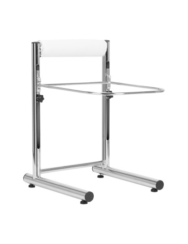 Brodzik do pedicure z regulowaną wysokością chrom 