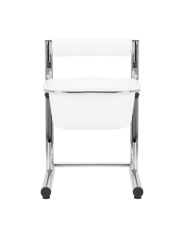 Brodzik do pedicure z regulowaną wysokością chrom 