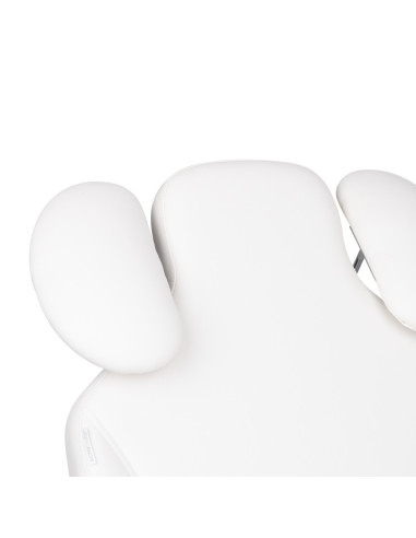 Fotel zabiegowy do rzęs Ivette professional elektryczny biały 