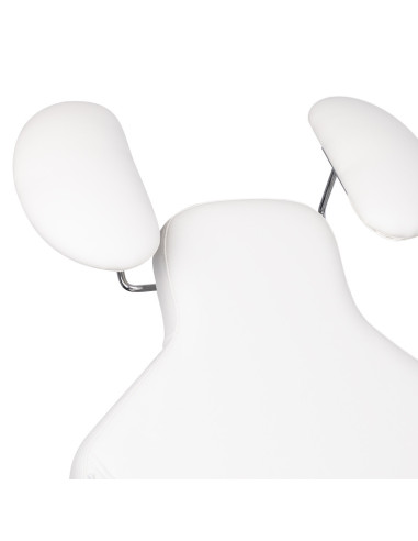 Fotel zabiegowy do rzęs Ivette profissional elektryczny biały 