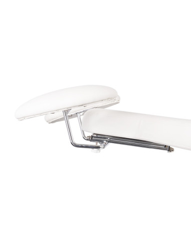 Fotel zabiegowy do rzęs Ivette professional elektryczny biały 