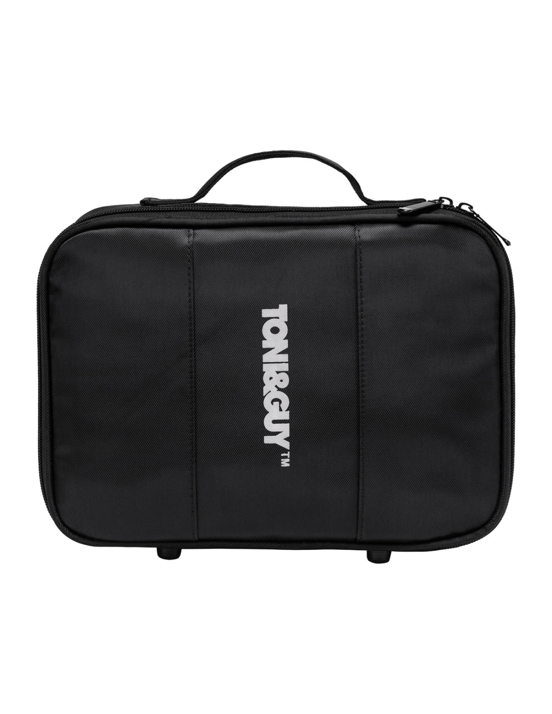 Kuferek fryzjerski barberski czarny materiał 