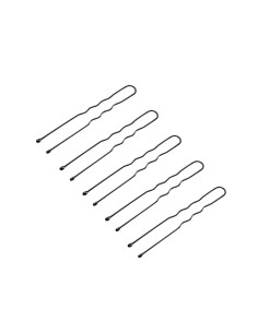 Kokówki fryzjerskie do włosów E-65 300 szt. 5 cm czarne