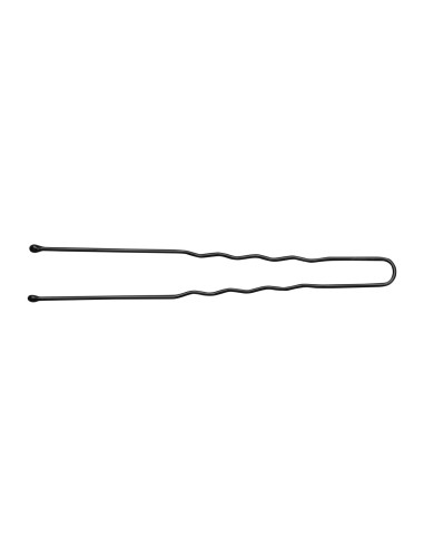 Kokówki fryzjerskie do włosów E-65 300 szt. 7 cm czarne