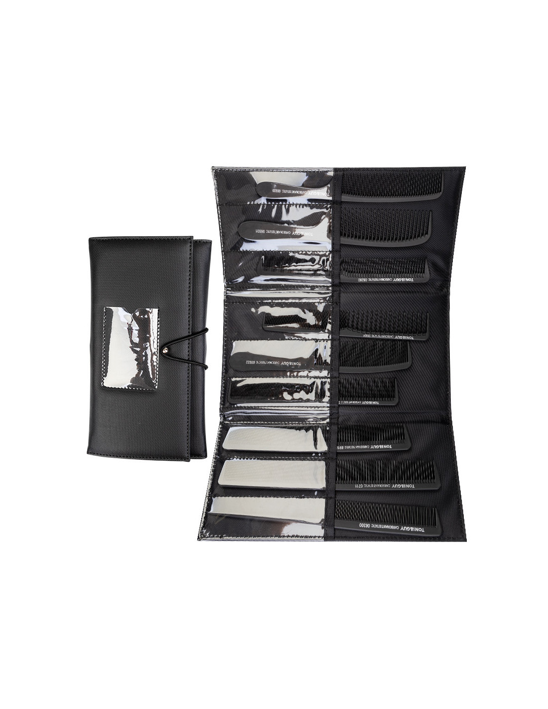 Zestaw grzebieni Toni&Guy Carbon N-20 9 szt. 