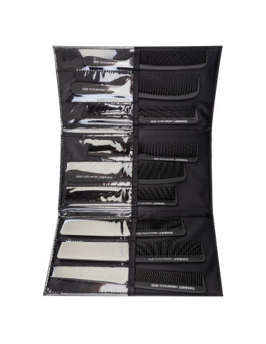 Zestaw grzebieni Toni&Guy Carbon N-20 9 szt. 