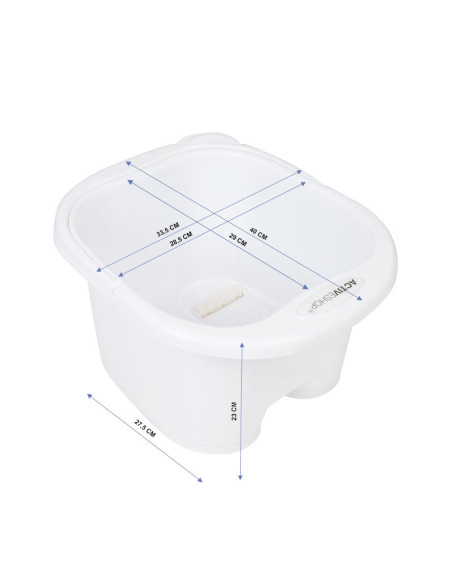 Miska do pedicure z rollerami biała Activeshop 